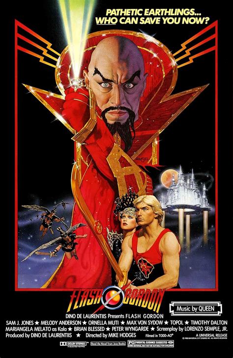 Póster de la película de Flash Gordon de 1980