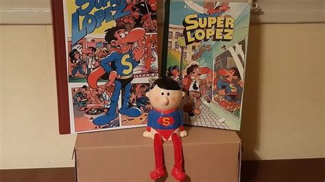 Ilustración de Superlópez en sus primeras aventuras