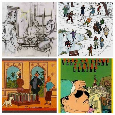 Ejemplo de arte de línea clara vs. línea chunga en cómics españoles