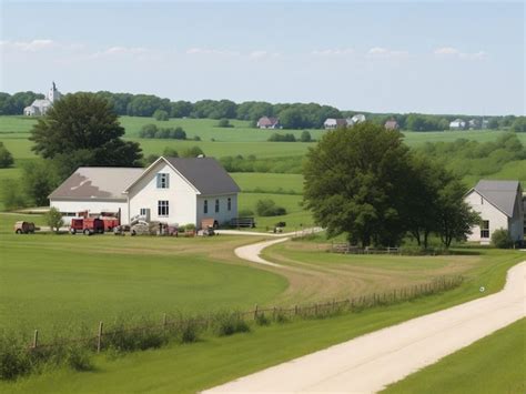 Un pueblo rural de Iowa