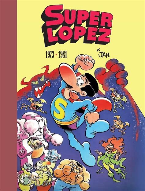 Ilustración de Superlópez en sus inicios