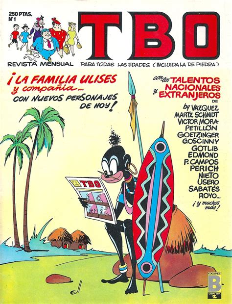 Portada de la revista TBO