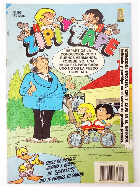 portada de un cómic de Zipi y Zape