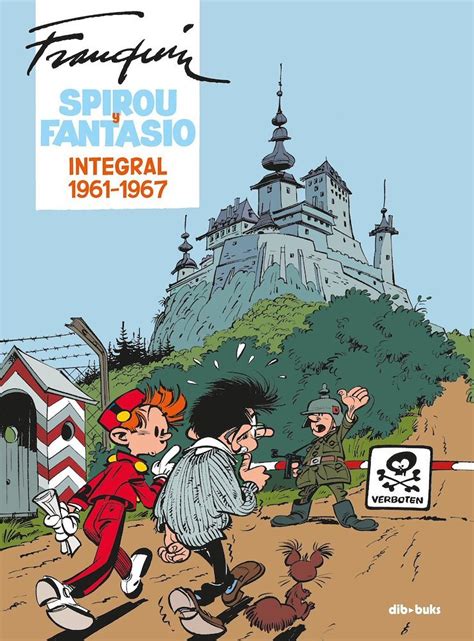 Ilustración de Spirou y Fantasio en un escenario moderno
