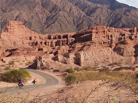 Paisaje de la Quebrada de las Conchas, Salta, Argentina.
