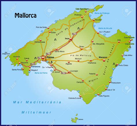 Mapa de Palma de Mallorca