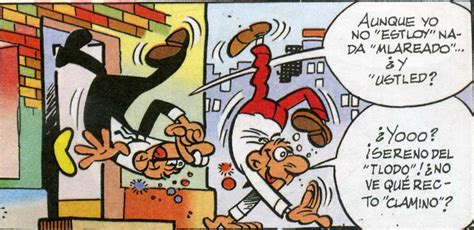 Viñeta de Mortadelo y Filemón