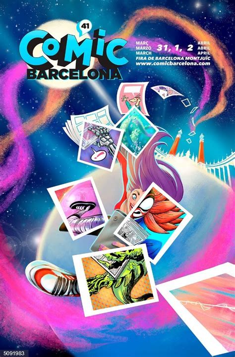 Cartel del Salón del Cómic de Barcelona