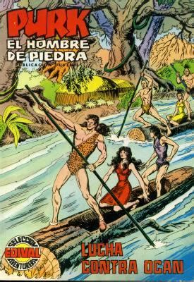 Portada de un cómic de Purk, el Hombre de Piedra