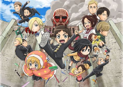Arte conceptual de Shingeki no Kyojin Junior High