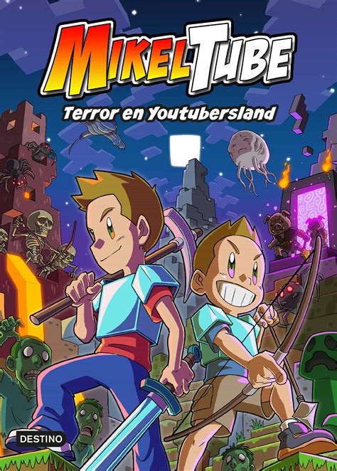 Portada de un cómic de MikelTube