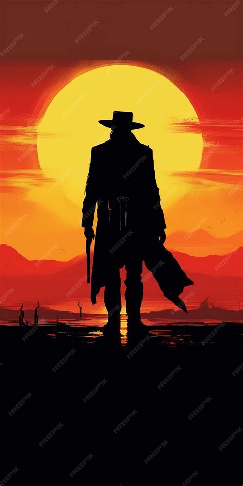 Póster de una película del Oeste clásica