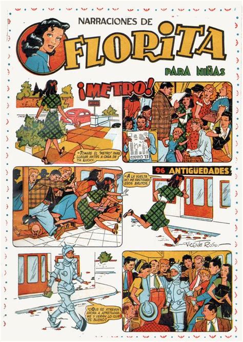 Portada de un tebeo Florita