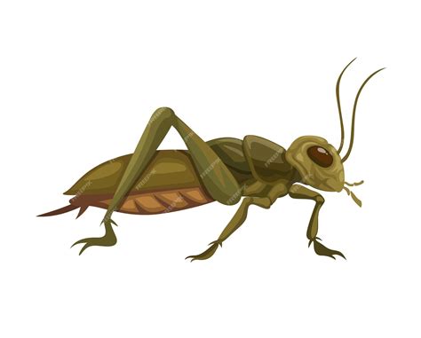 Ilustración de un grillo sordo