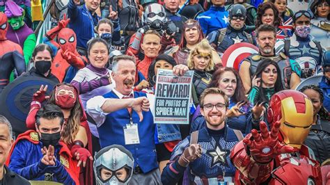 Fotografía de asistentes en la San Diego Comic-Con Málaga