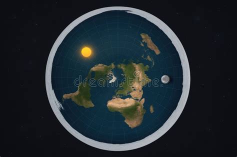 Representación artística de la Luna fragmentada en el espacio.