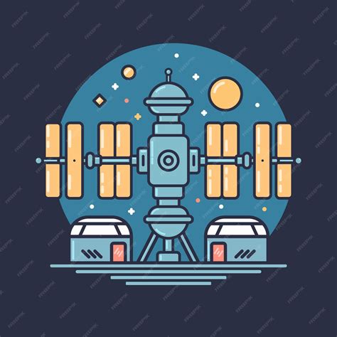 Ilustración de la Estación Espacial Internacional 