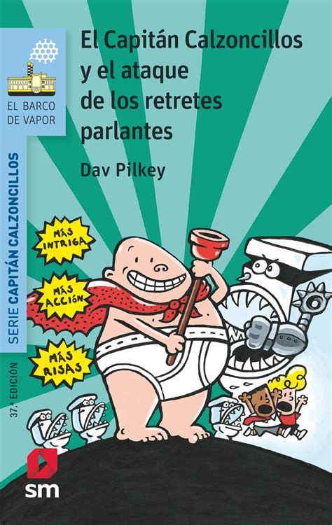 Portada de un libro del Capitán Calzoncillos