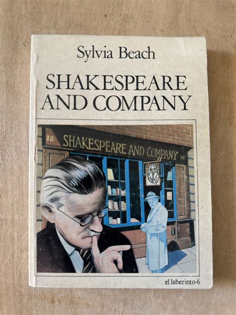 Ilustración de Sylvia Beach en su librería Shakespeare and Company