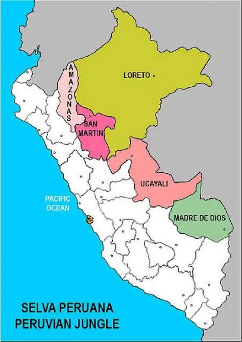 Mapa de la selva de Tanganica