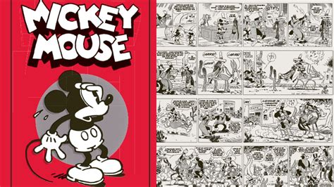 Ilustración de Mickey Mouse estilo cómic