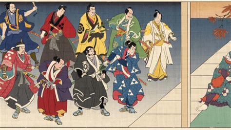 Ilustración de un ninja japonés de la era Sengoku