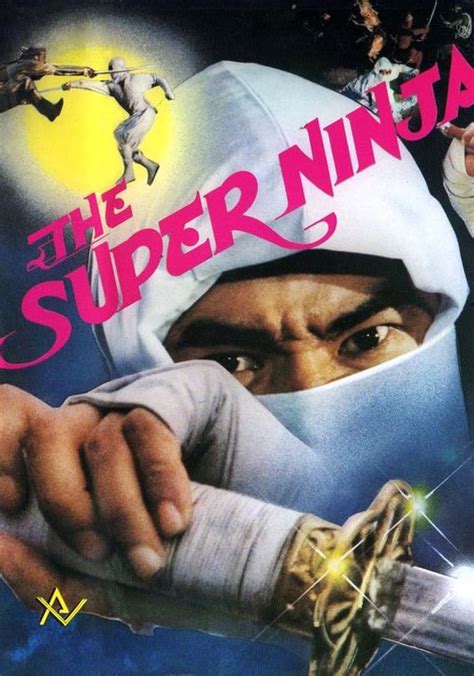Cartel de una película de ninjas de los años 60
