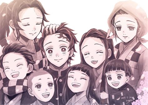 Tanjiro descubre a su familia masacrada