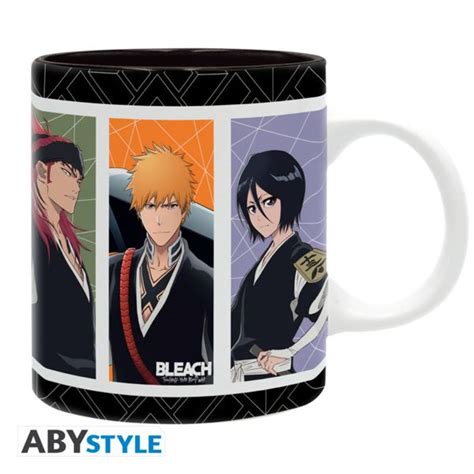 Personajes de Bleach en una taza