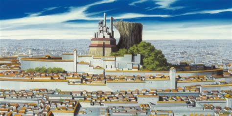 Mapa conceptual de los mundos en Bleach (Soul Society, Hueco Mundo, Mundo Humano)