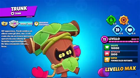 Las habilidades de Trunk en Brawl Stars