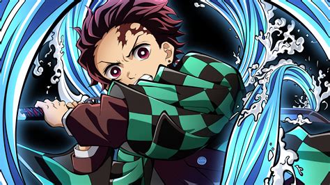Tanjiro Kamado luchando