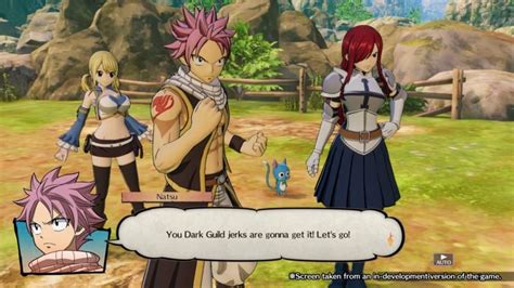 Captura de pantalla del videojuego Fairy Tail RPG