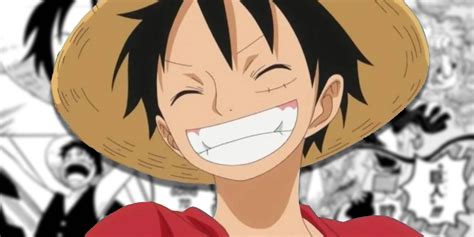 Monkey D. Luffy celebrando