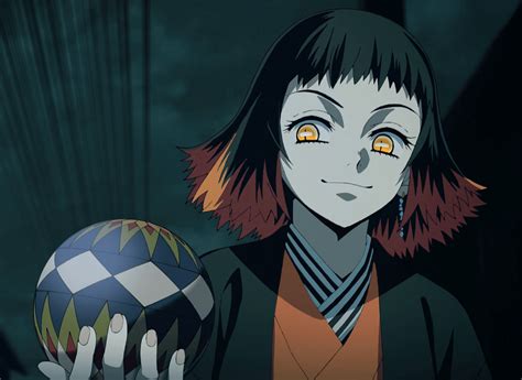 Ilustración de Susamaru con su kimono naranja y atuendo de combate