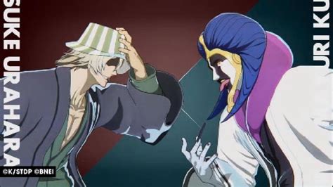 Mayuri Kurotsuchi y Kisuke Urahara colaborando
