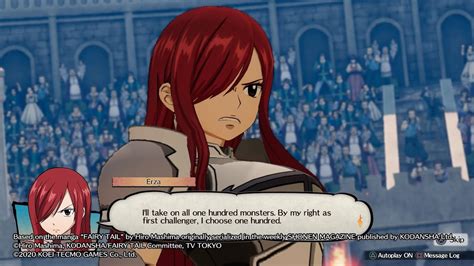 Erza Scarlet luchando en Pandemonium