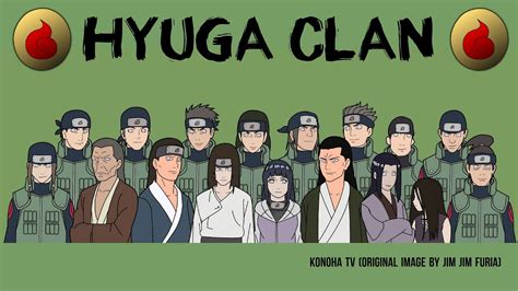 El clan Hyūga defendiendo a Naruto