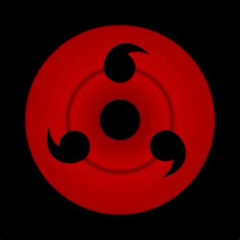 Ilustración del Sharingan con tres aspas
