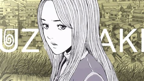 Póster promocional del anime Uzumaki