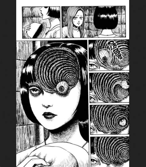 Comparativa visual del manga Uzumaki y el anime