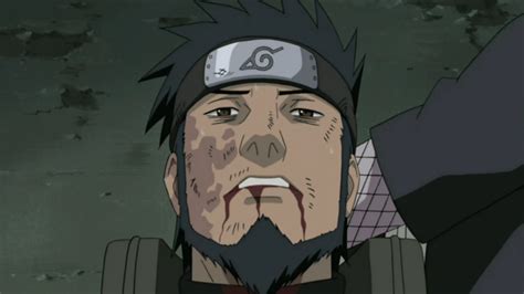 Asuma Sarutobi luchando contra Hidan