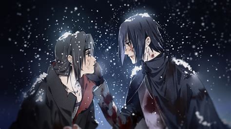 Hermandad Uchiha: Itachi consolando a Sasuke