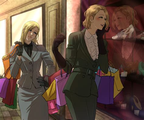 Annie Leonhart discutiendo con Hitch Dreyse