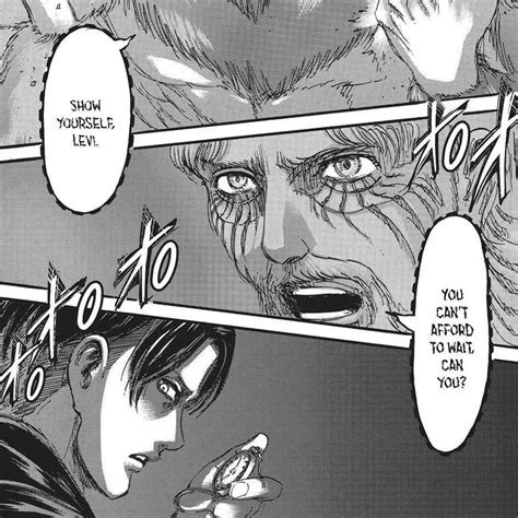 Panel del manga donde Zeke es herido en la nuca.