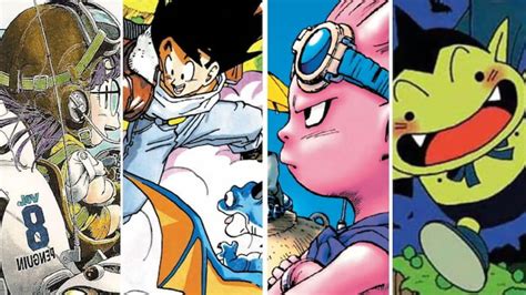 Portadas de mangas de Akira Toriyama