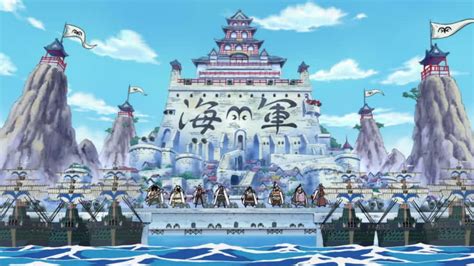 Escena de la Guerra de Marineford