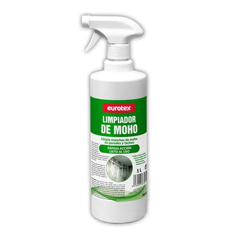 envase de producto limpiador de moho