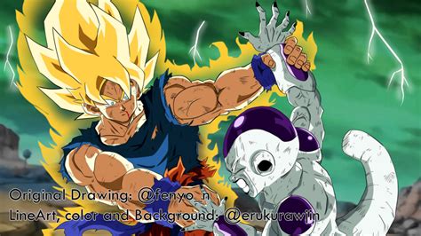 Goku Super Saiyan vs. Freezer