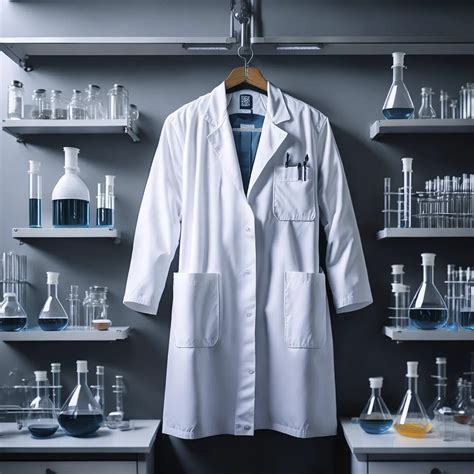 Dr. Brief con su bata de laboratorio y su bigote característico